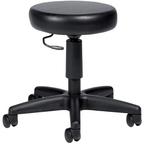 File Buddy Swivel Stool Black Vinyl - Brant Business Interiors