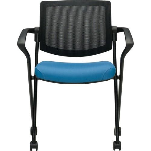 Chair - Black Steel Frame - Brant Business Interiors