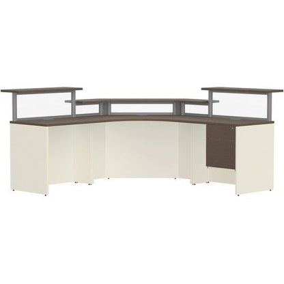 Reception Desk - 84" x 84" - Brant Business Interiors