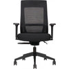 Zim Synchro-Tilter Chair High Back Mesh Mesh Back , Black - Brant Business Interiors