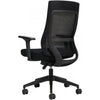 Zim Synchro-Tilter Chair High Back Mesh Mesh Back , Black - Brant Business Interiors