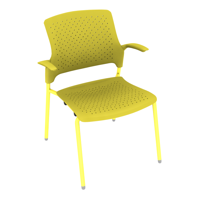 Stream™ Armchair, Polypropylene Seat & Back (2075APP)