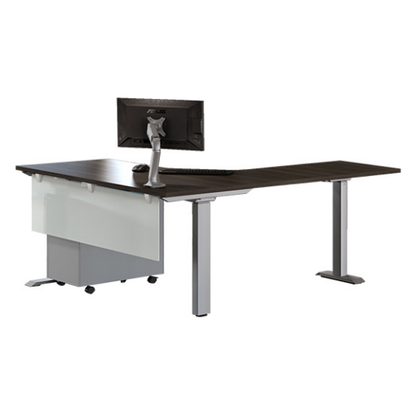 Height Adjustable L-Shape 71"x71" - Brant Business Interiors