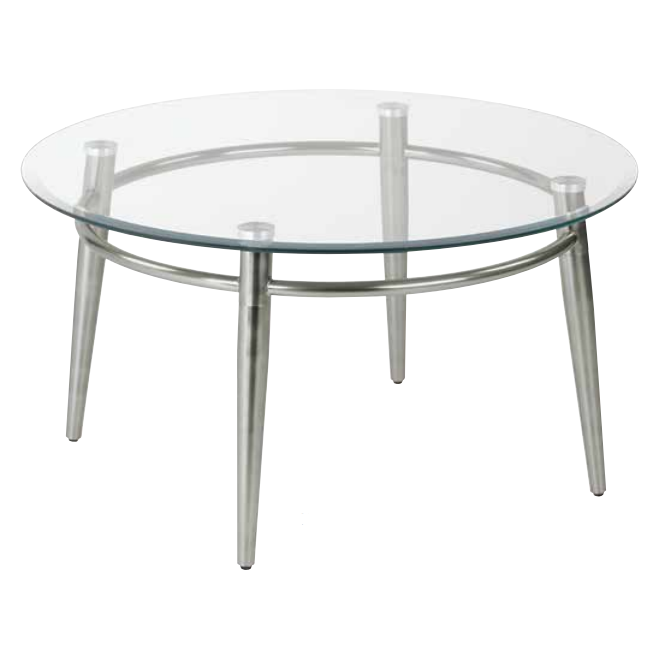 Round Table Glass Top - Brant Business Interiors