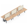 FreeFit™ Benching Height Adjustable 176"W x 62.5"D (FFHAB506) - Brant Business Interiors