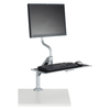 Safco 2130SL Desk Mount for Monitor, Keyboard - Brant Business Interiors