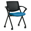 Chair - Black Steel Frame - Brant Business Interiors