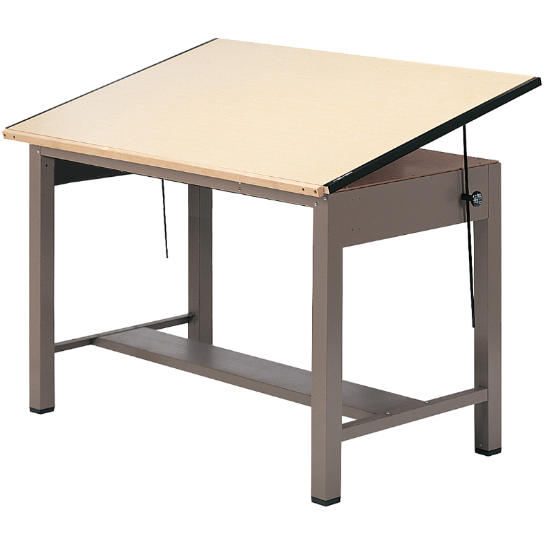 Ranger Steel 4-Post Table 42”W x 30”D - Brant Business Interiors