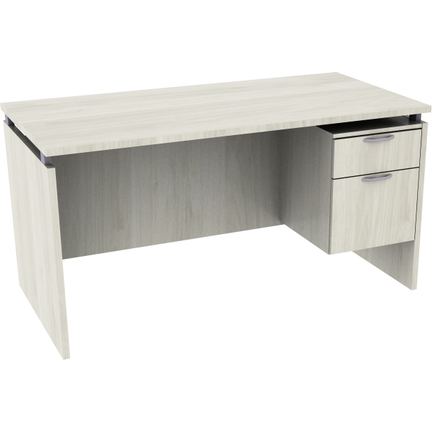 SOHO Desk Single Pedestal 2 sizes - Brant Business Interiors