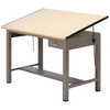 Ranger Steel 4-Post Table 42”W x 30”D with Drawer SAFCO - Brant Business Interiors