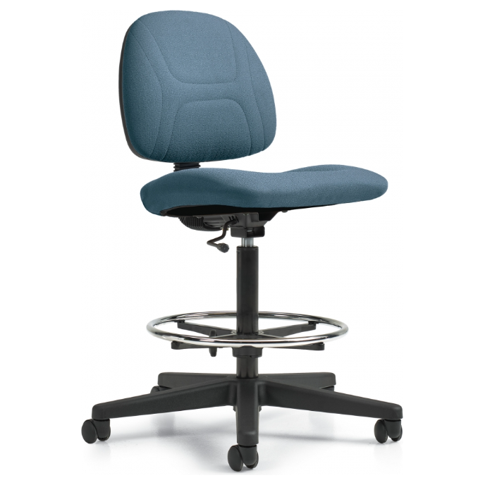 Danio | Armless Height Adjustable Task Stool - Brant Business Interiors