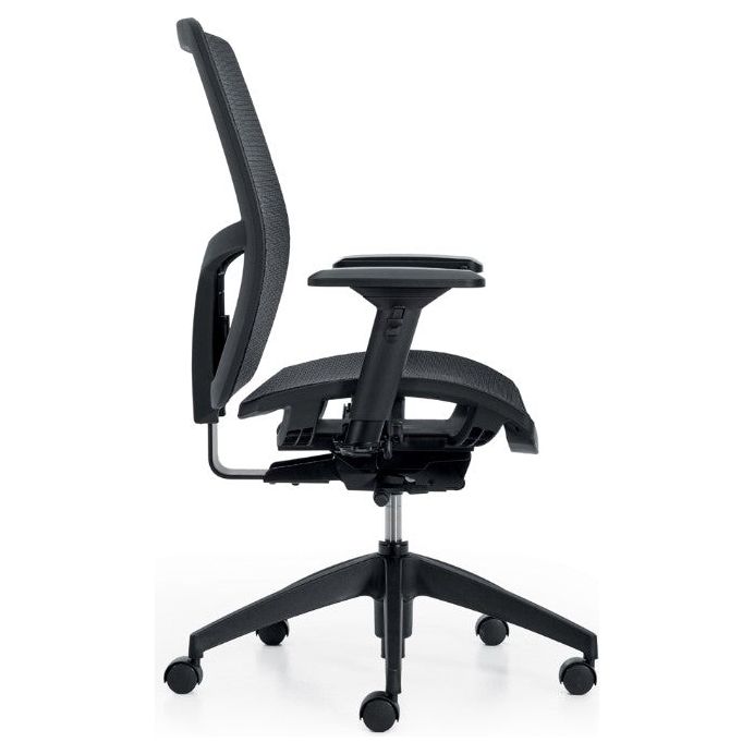 MVL3197 Format+ | High Back Weight Sensing Synchro-Tilter, Mesh Seat and Back - Brant Business Interiors